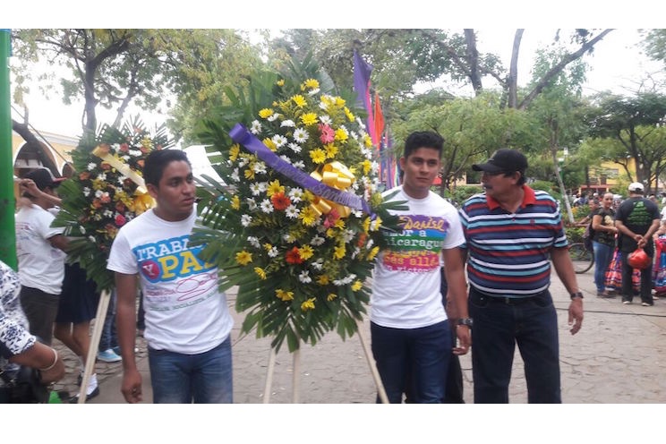 Masaya rinde homenaje a la gesta de Octubre Victorioso