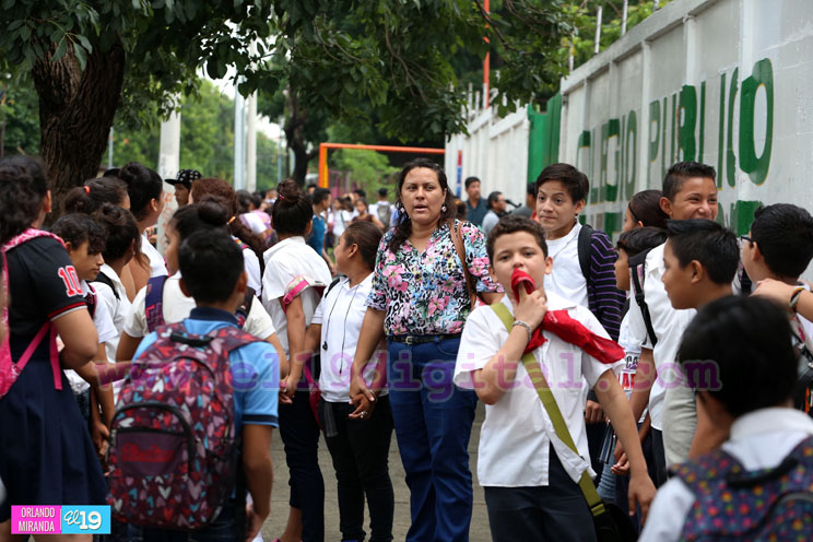 Estudiantes del turno vespertino participan en Noveno Ejercicio de Protección y Salvaguarda