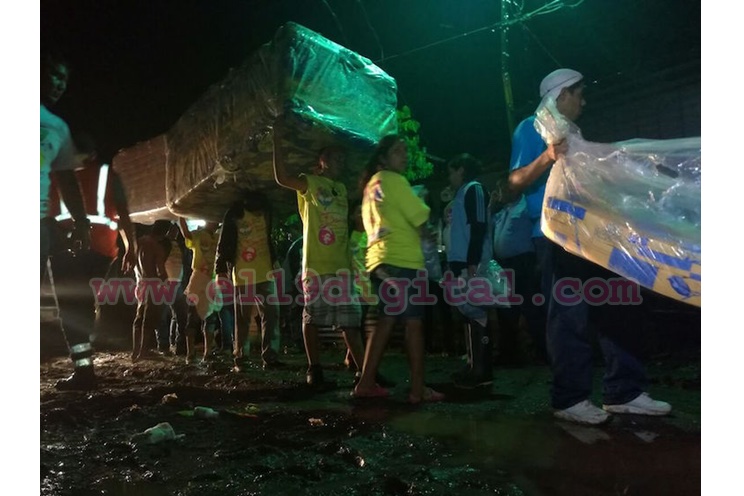 Gobierno envía contingente solidario a familias de Tipitapa afectadas por fuertes lluvias