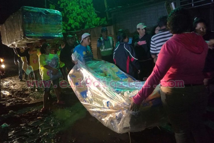 Gobierno envía contingente solidario a familias de Tipitapa afectadas por fuertes lluvias