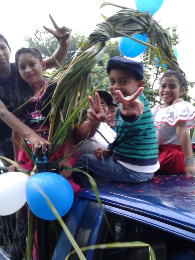 Comarcas de Masaya respaldan con Alegría y Esperanza al Buen Gobierno