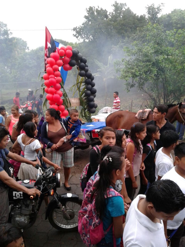 Comarcas de Masaya respaldan con Alegría y Esperanza al Buen Gobierno