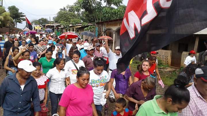 Familias del municipio de El Ayote respaldan fórmula de la Victoria
