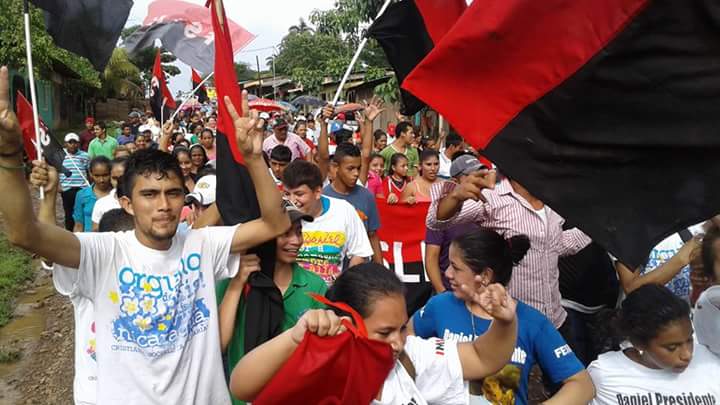 Familias del municipio de El Ayote respaldan fórmula de la Victoria