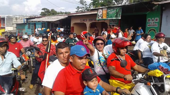 Familias del municipio de El Ayote respaldan fórmula de la Victoria