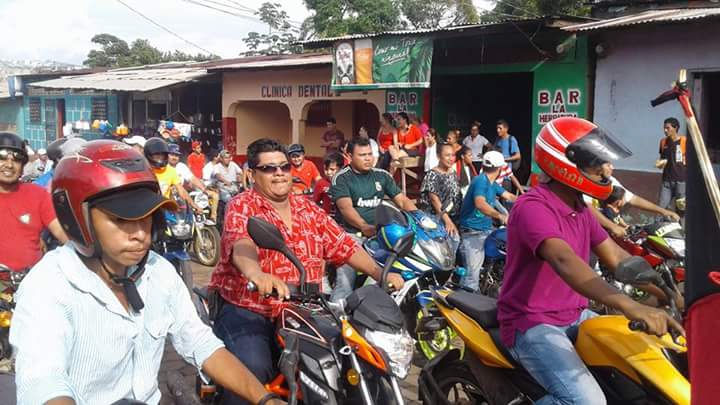 Familias del municipio de El Ayote respaldan fórmula de la Victoria