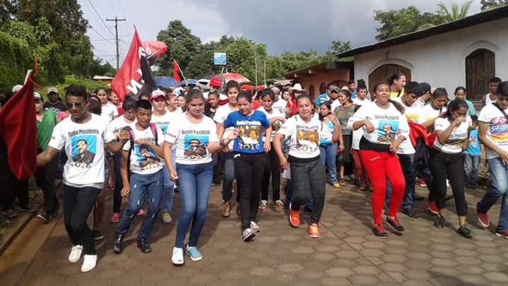 Familias del municipio de El Ayote respaldan fórmula de la Victoria