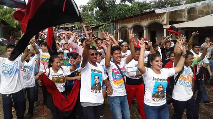 Familias del municipio de El Ayote respaldan fórmula de la Victoria