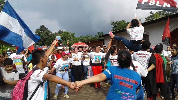 Familias del municipio de El Ayote respaldan fórmula de la Victoria