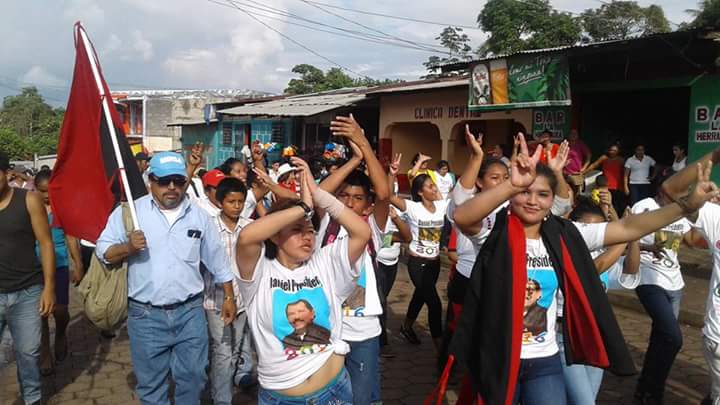 Familias del municipio de El Ayote respaldan fórmula de la Victoria