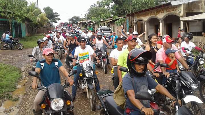 Familias del municipio de El Ayote respaldan fórmula de la Victoria
