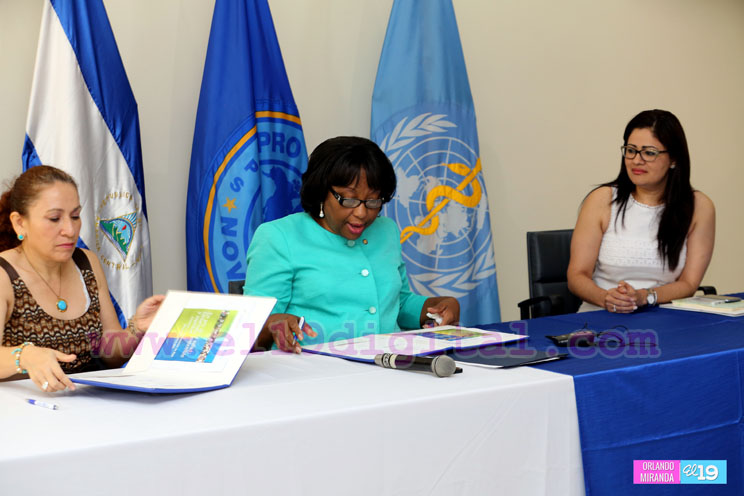 Minsa y OPS firman convenio de cooperacion para el fortalecimiento de las estrategias de salud en Nicaragua