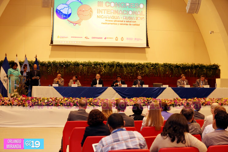 Especialistas de la salud intercambian conocimientos en el III Congreso Internacional Nicaragua-Rusia 2016