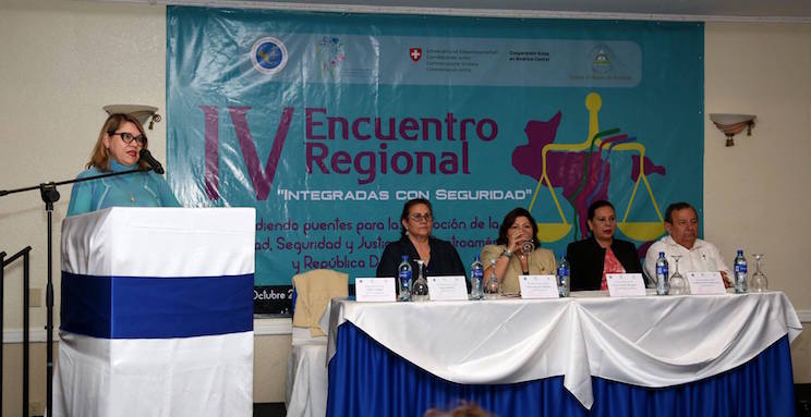 ALMA entrega reconocimiento de Huésped Distinguido a delegación internacional que participa en el IV Encuentro Regional Integradas con Seguridad