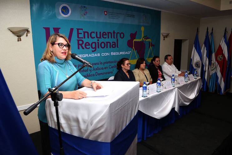 ALMA entrega reconocimiento de Huésped Distinguido a delegación internacional que participa en el IV Encuentro Regional Integradas con Seguridad