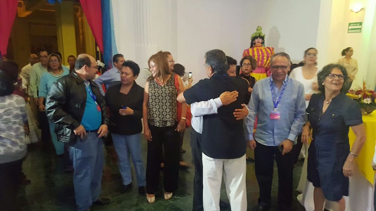 Directora de la OPS visita el Lago de Lava del Volcán Masaya