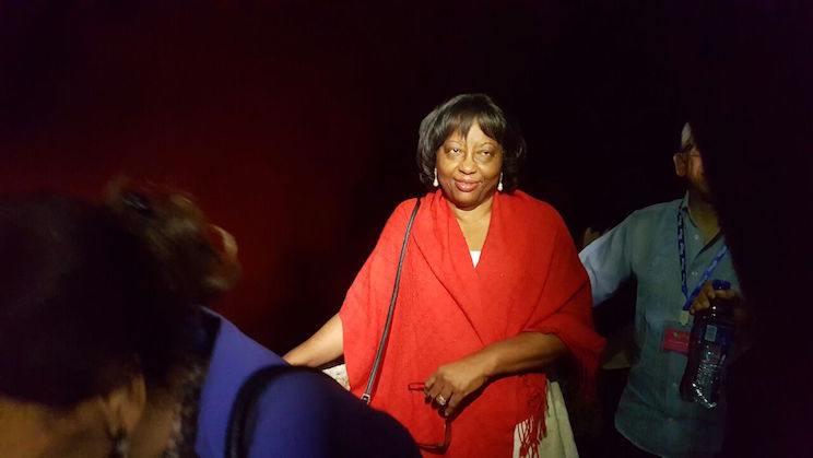 Directora de la OPS visita el Lago de Lava del Volcán Masaya