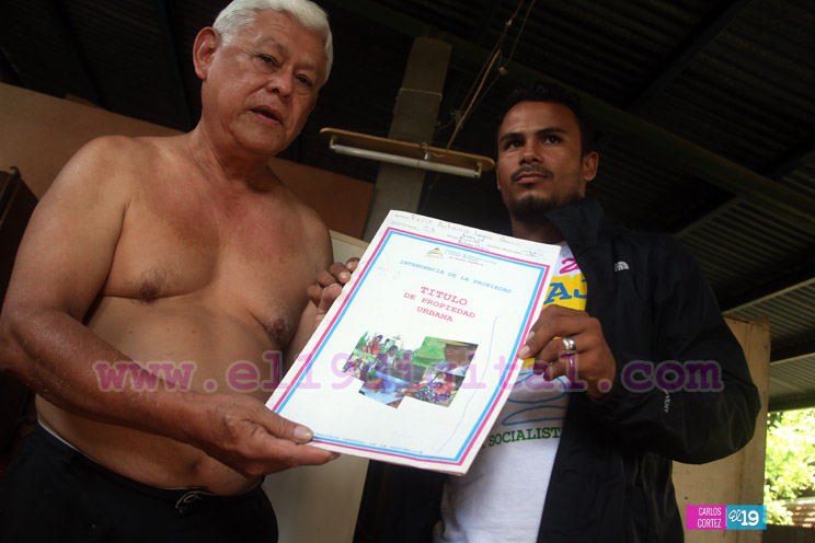 “Somos dueños legítimos de nuestra casa y eso nos llena de felicidad”