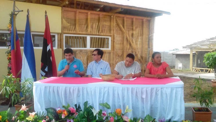 China Taiwán entrega maquinarias a Nicaragua para un mejor y rápido procesamiento del Bambú