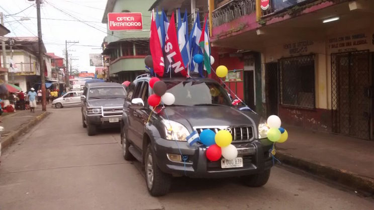 Bluefields realiza caminata en respaldo a la continuidad del Gobierno Sandinista 