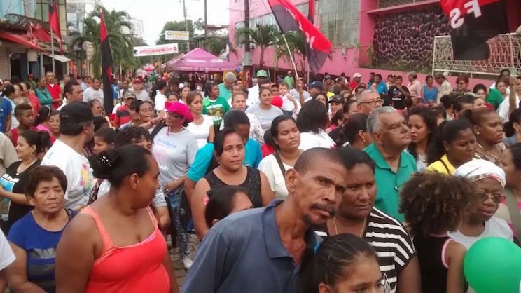 Bluefields realiza caminata en respaldo a la continuidad del Gobierno Sandinista 