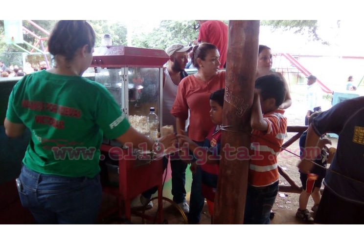 Familias disfrutan los parques hechos por el Buen Gobierno Sandinista