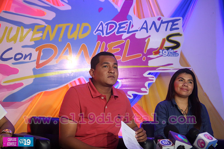 Juventud Sandinista con alegres e intensas actividades para cerrar Octubre Victorioso