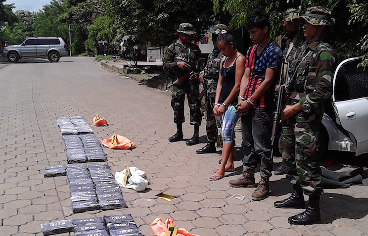 Ejército de Nicaragua informa sobre incautación de droga al narcotráfico