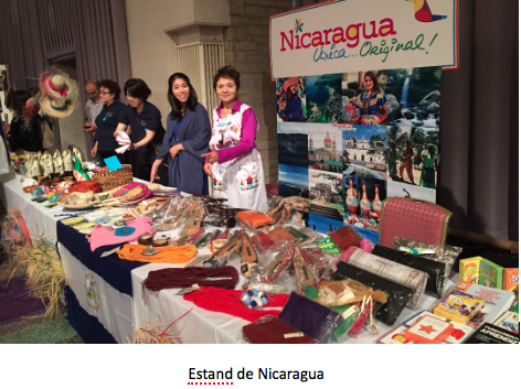 Nicaragua celebra campaña por la Buena Esperanza y el Buen Corazón en el Bazar Latinoamericano y del Caribe de Tokio 