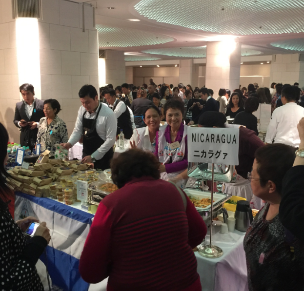 Nicaragua celebra campaña por la Buena Esperanza y el Buen Corazón en el Bazar Latinoamericano y del Caribe de Tokio 
