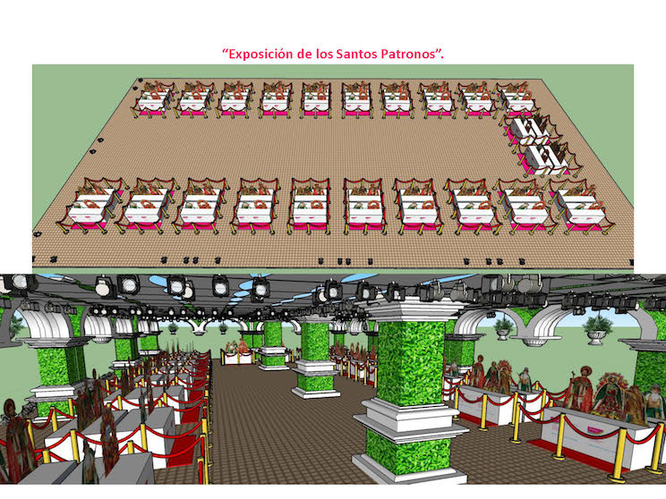 Exposición de Santos Patronos resalta el orgullo de ser nicaragüenses
