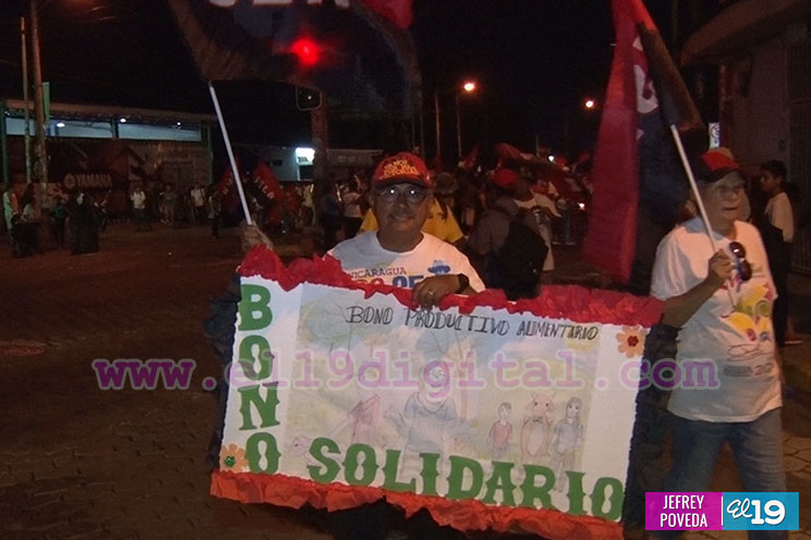 Caminan hacia las nuevas victorias, ratificando apoyo a Daniel y Rosario el próximo 6 de noviembre
