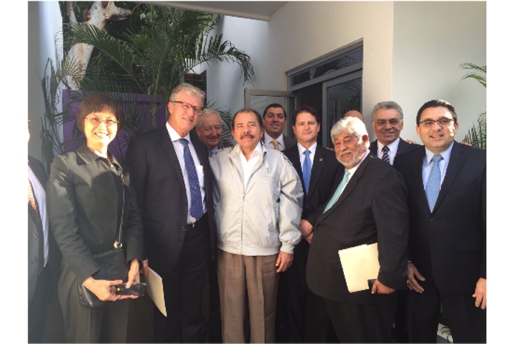 Presidente Daniel recibe al Directorio y Administración Superior del BCIE (+FOTOS)