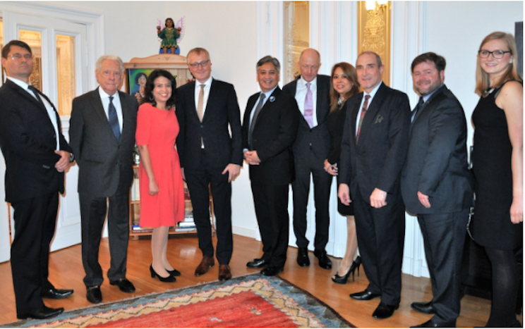 Secretario de Estado del Ministerio Federal de Relaciones Exteriores de Alemania Stephan Steinlein se reúne con Embajadores de Centroamérica y República Dominicana