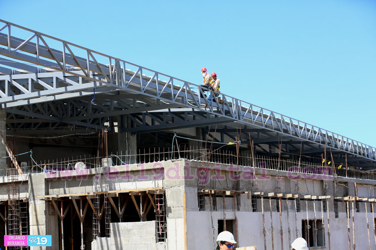 Delegación del BCIE recorre avances en construcción del Nuevo Hospital General Occidental de Managua, Dr. Fernando Vélez Paiz
