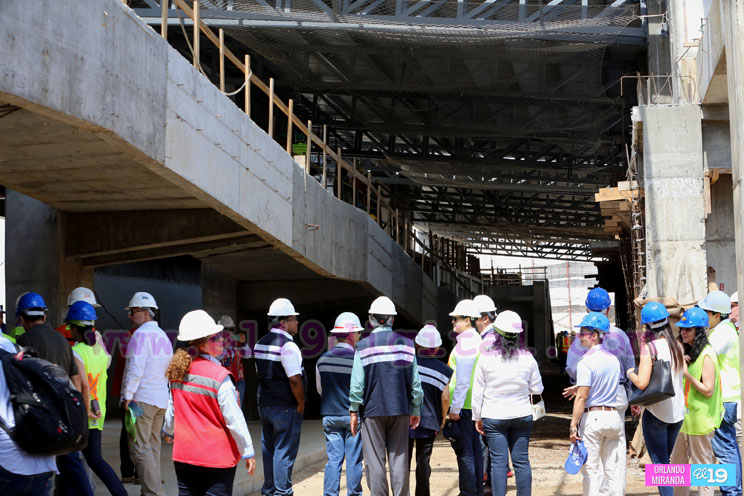 Delegación del BCIE recorre avances en construcción del Nuevo Hospital General Occidental de Managua, Dr. Fernando Vélez Paiz