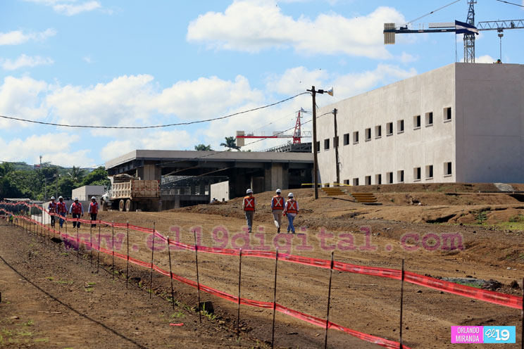 Delegación del BCIE recorre avances en construcción del Nuevo Hospital General Occidental de Managua, Dr. Fernando Vélez Paiz