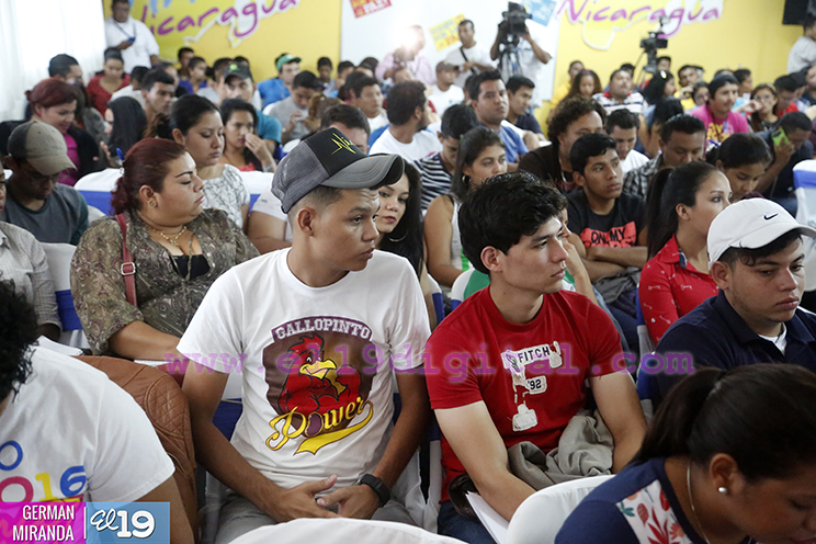 Juventud Sandinista se prepara para apoyar acciones de restitución de derechos