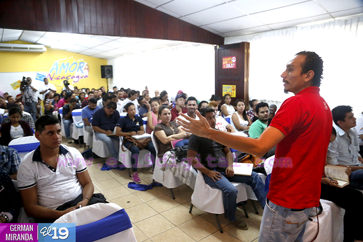 Juventud Sandinista se prepara para apoyar acciones de restitución de derechos