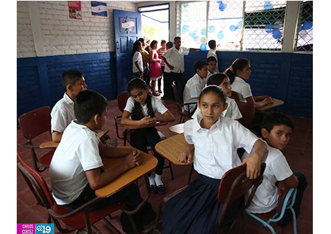 Inauguran escuela multigrado en Tipitapa