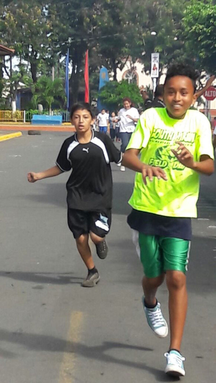 Niñez de Masaya celebra la Alegría de Vivir en Paz con deporte y sana recreación