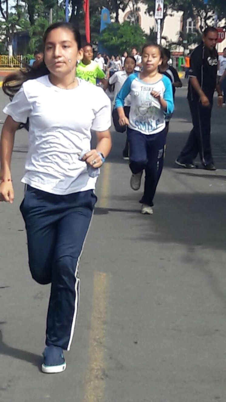 Niñez de Masaya celebra la Alegría de Vivir en Paz con deporte y sana recreación
