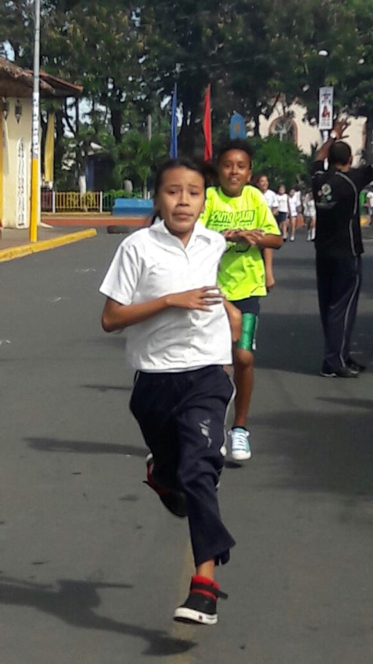 Niñez de Masaya celebra la Alegría de Vivir en Paz con deporte y sana recreación