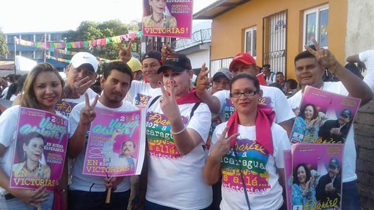 Juigalpa camina con Amor reafirmando a Daniel y Rosario