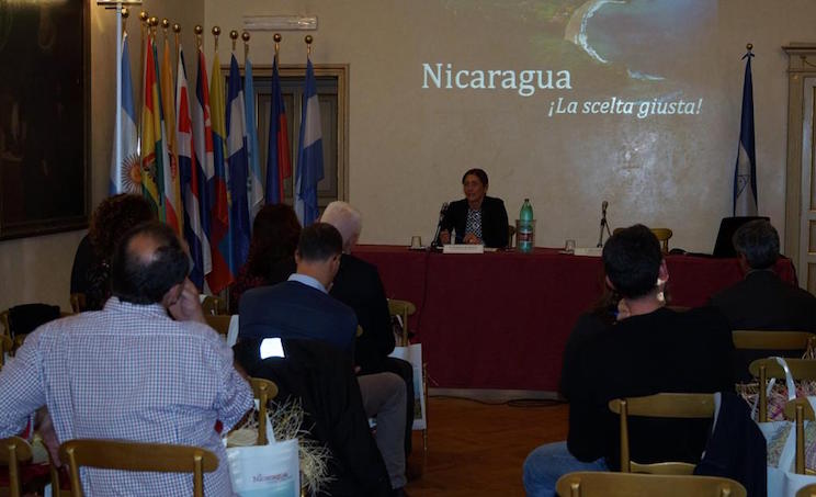 Embajada de Nicaragua en Italia presenta a Nicaragua como Destino turístico para el 2017