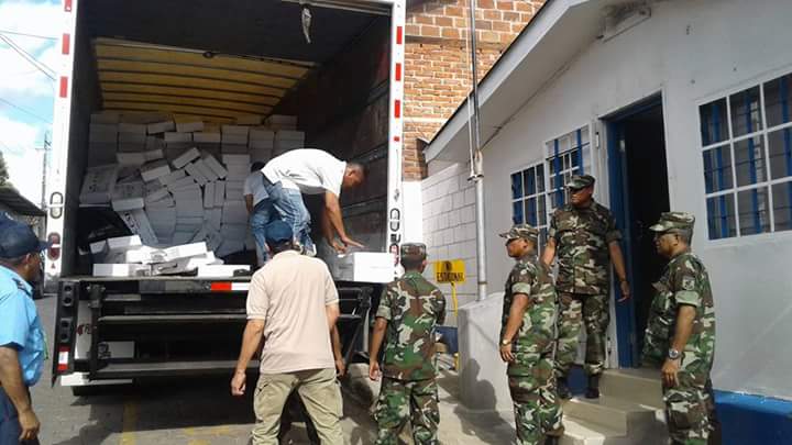 Material electoral llega al departamento de Chontales