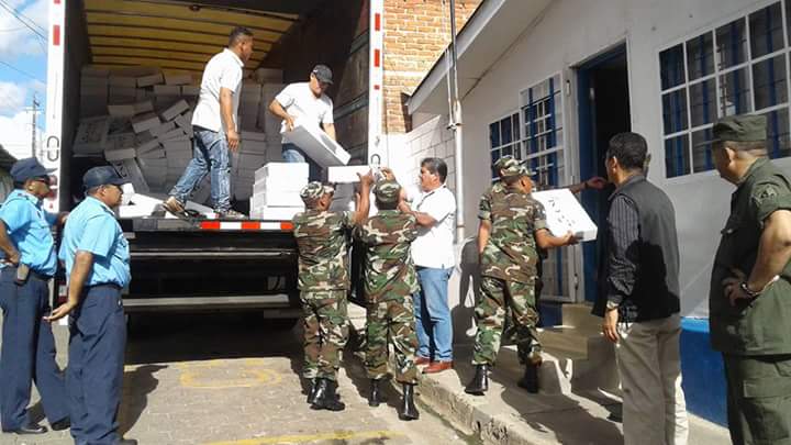 Material electoral llega al departamento de Chontales