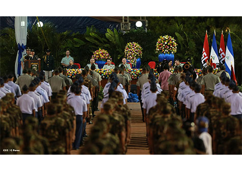 Daniel y Rosario presiden acto en saludo al 34 aniversario del Cuerpo Médico Militar