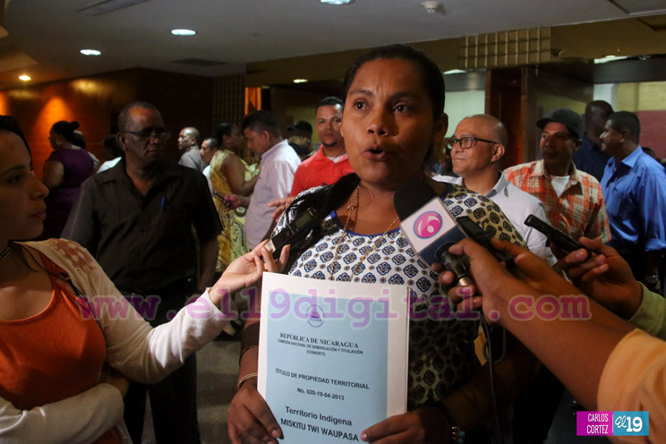 Pueblos originarios de la Costa Caribe agradecen al Presidente Daniel el reconocimiento de su derecho a la tierra