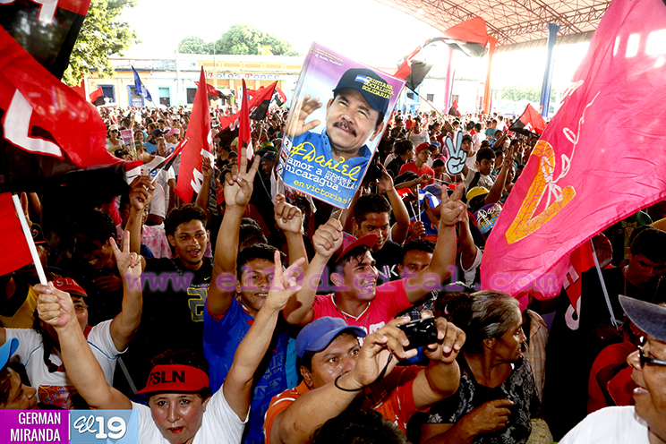 Chinandega camina en alegría por un nuevo triunfo del Pueblo-Presidente